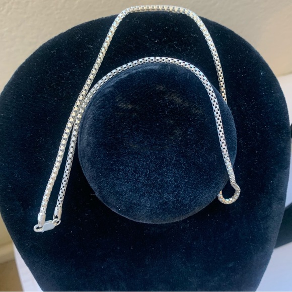 925 Silver Italy Box Chain - Picture 6 of 10